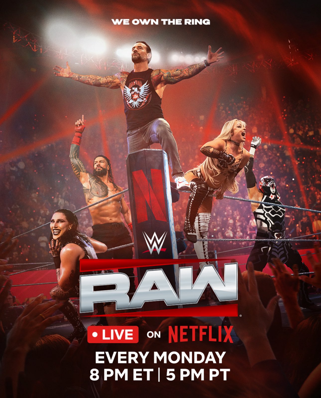 Download WWE Monday Night Raw – 5th August (2024) English Full WWE Show 480p [750MB] | 720p [1.5GB] HDRip