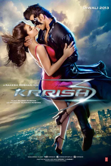 Download Krrish 3 (2013) Hindi Full Movie 480p [500MB] | 720p [1GB] | 1080p [4GB]